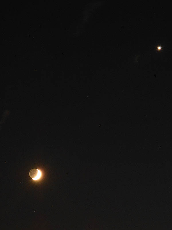 Lune et Vénus
