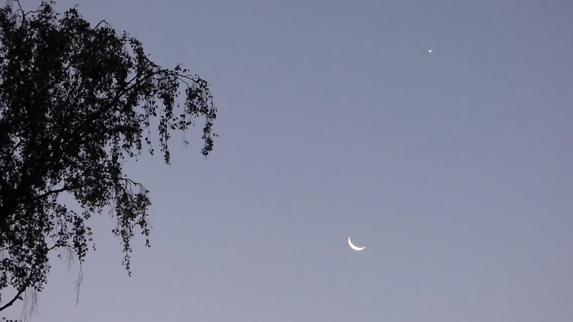 Lune et Vénus
