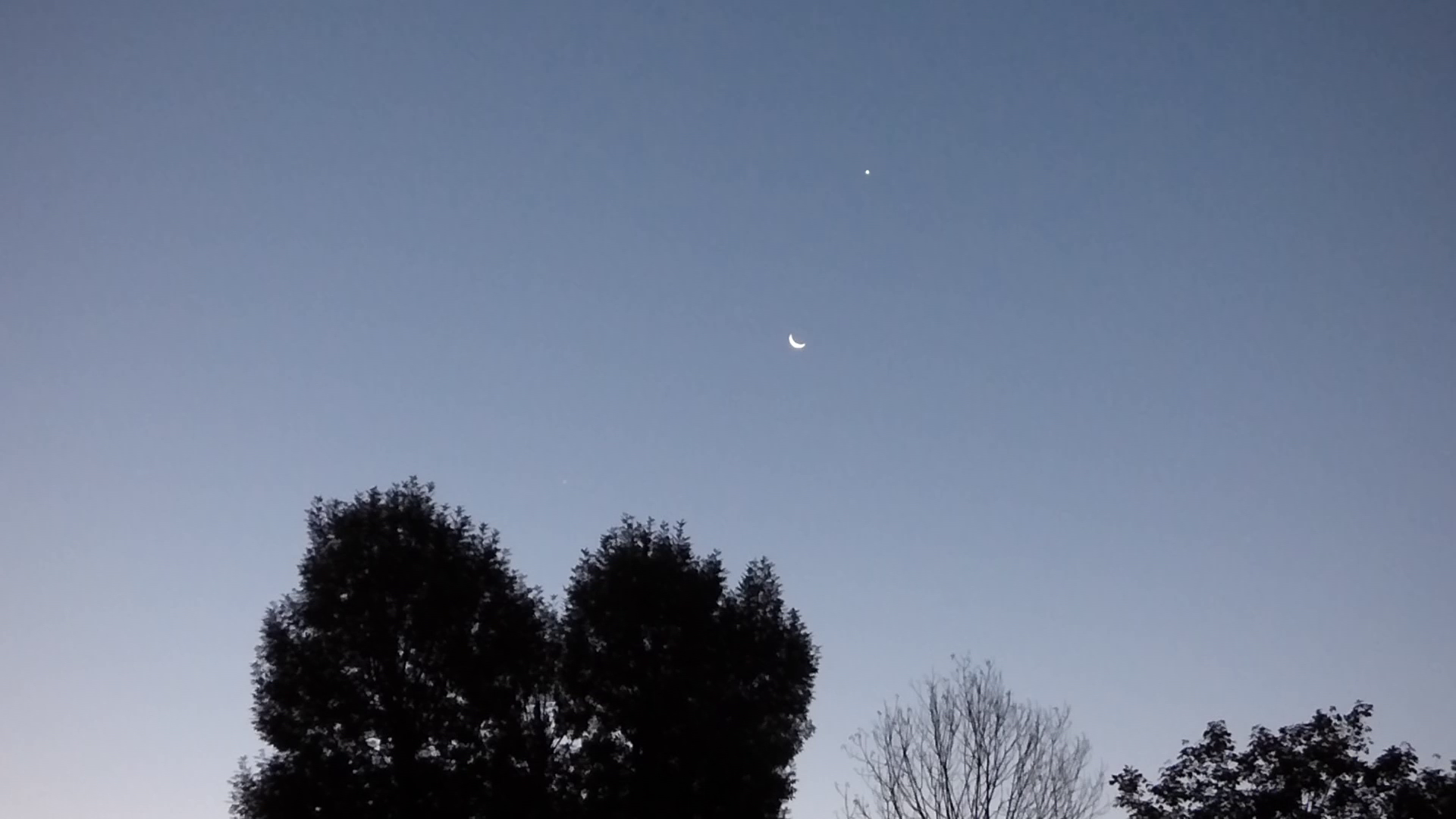 Lune et Vénus